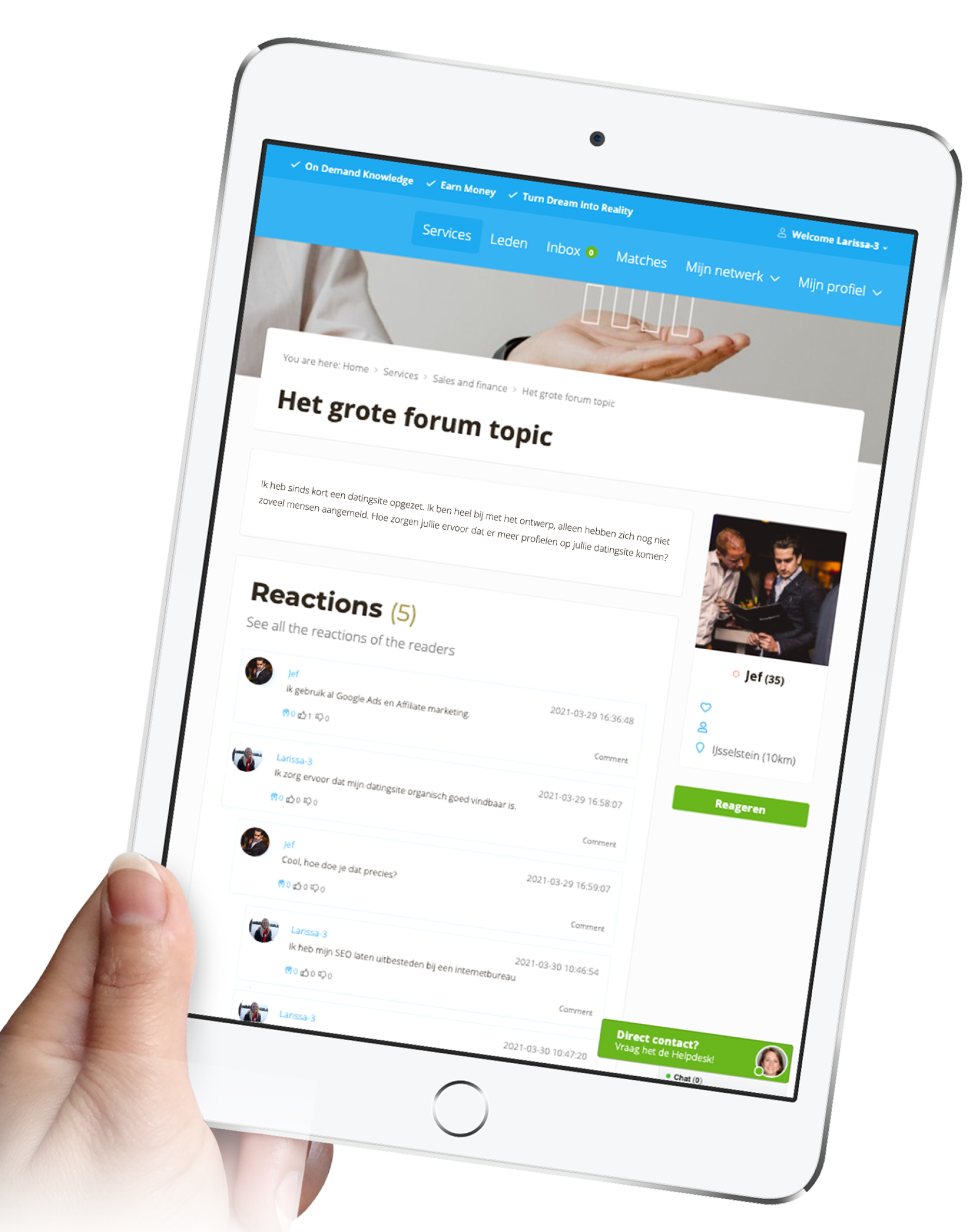 Start a Forum? We can create a forum with our forum software