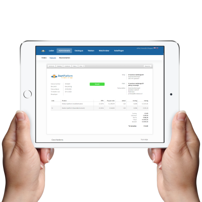 Send invoice online
